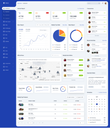 Midone Tailwind React Admin Template